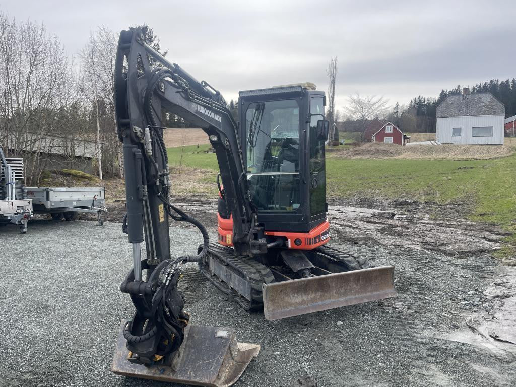 Engin de chantier Eurocomach ES35.2 ZT 2019 3,5t 497h Engin de chantier Eurocomach ES35.2 ZT 2019 3,5t 497h