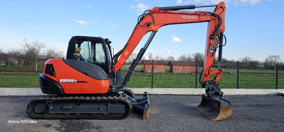 Kubota KX080-3 (2011) – Mini-Pelle 8T2 Kubota KX080-3 (2011) – Mini-Pelle 8T2