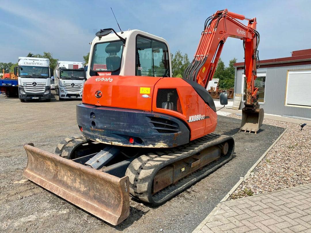 Kubota KX080-3 (2011) – Mini-Pelle 8T2 Kubota KX080-3 (2011) – Mini-Pelle 8T2