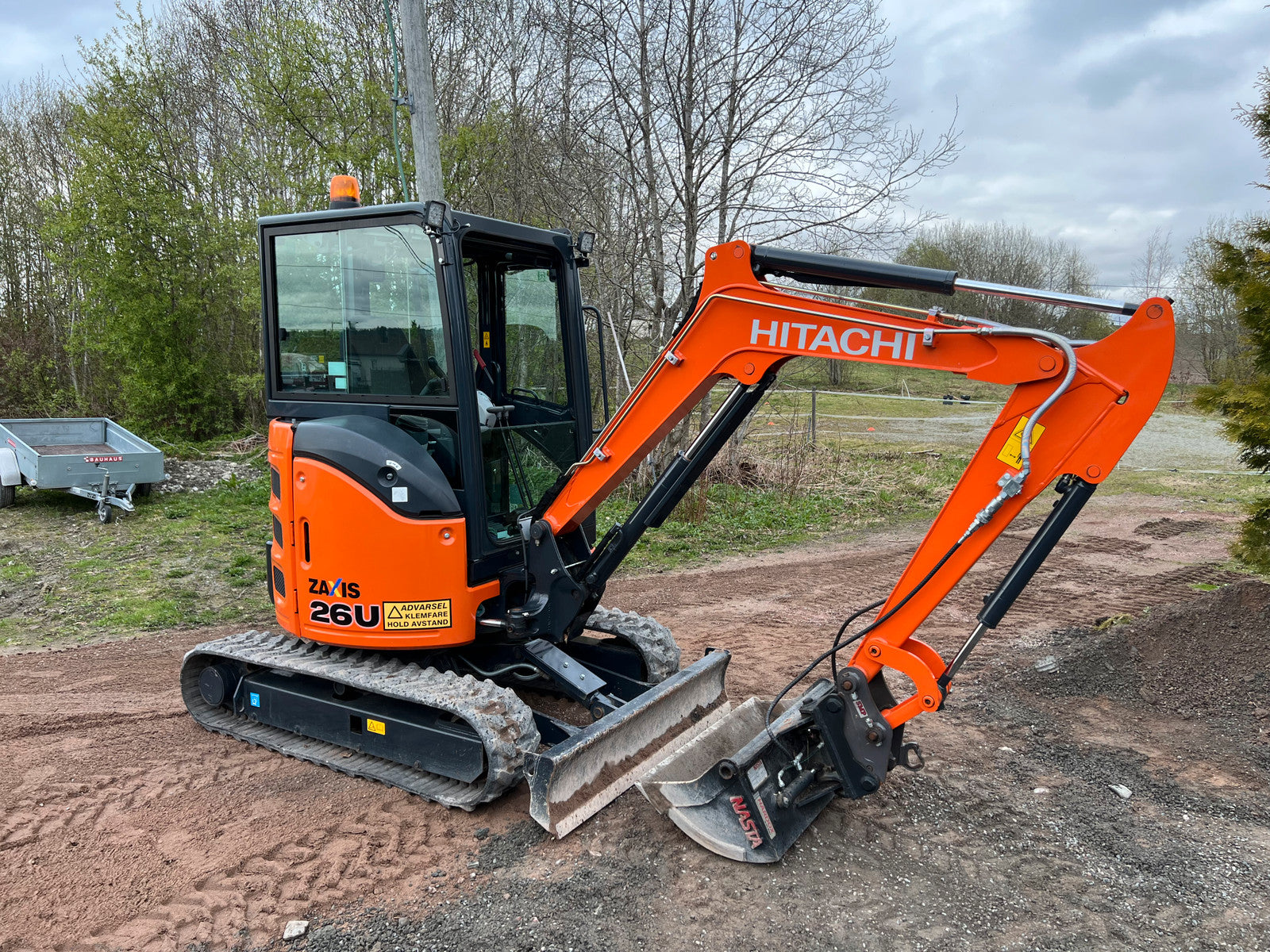 Mini pelle Hitachi ZX26U 5 2019 2,6t 80h Mini pelle Hitachi ZX26U 5 2019 2,6t 80h