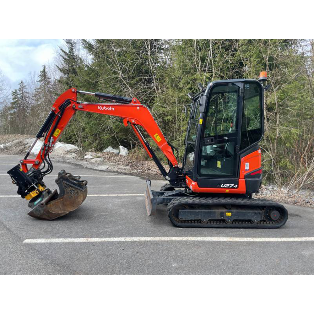 Mini-pelle Kubota U27-4 – Année 2022