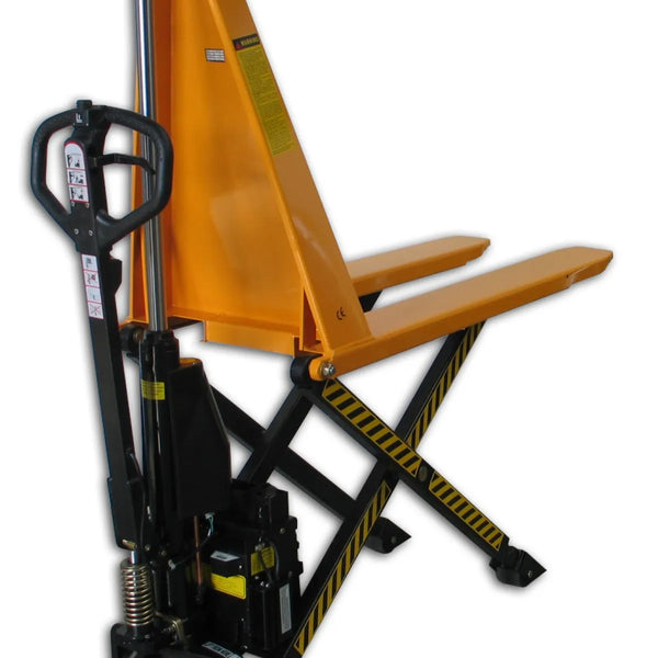 Le transpalette à ciseaux semi-électrique SHW 1000 E de la marque qteck
