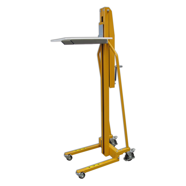 Mini élévateur manuel MM200 – Capacité 200 kg, Treuil intégré