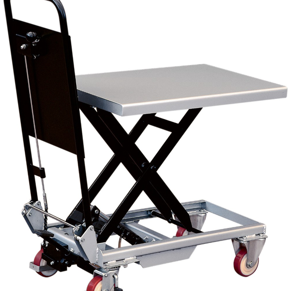 Table élévatrice homme