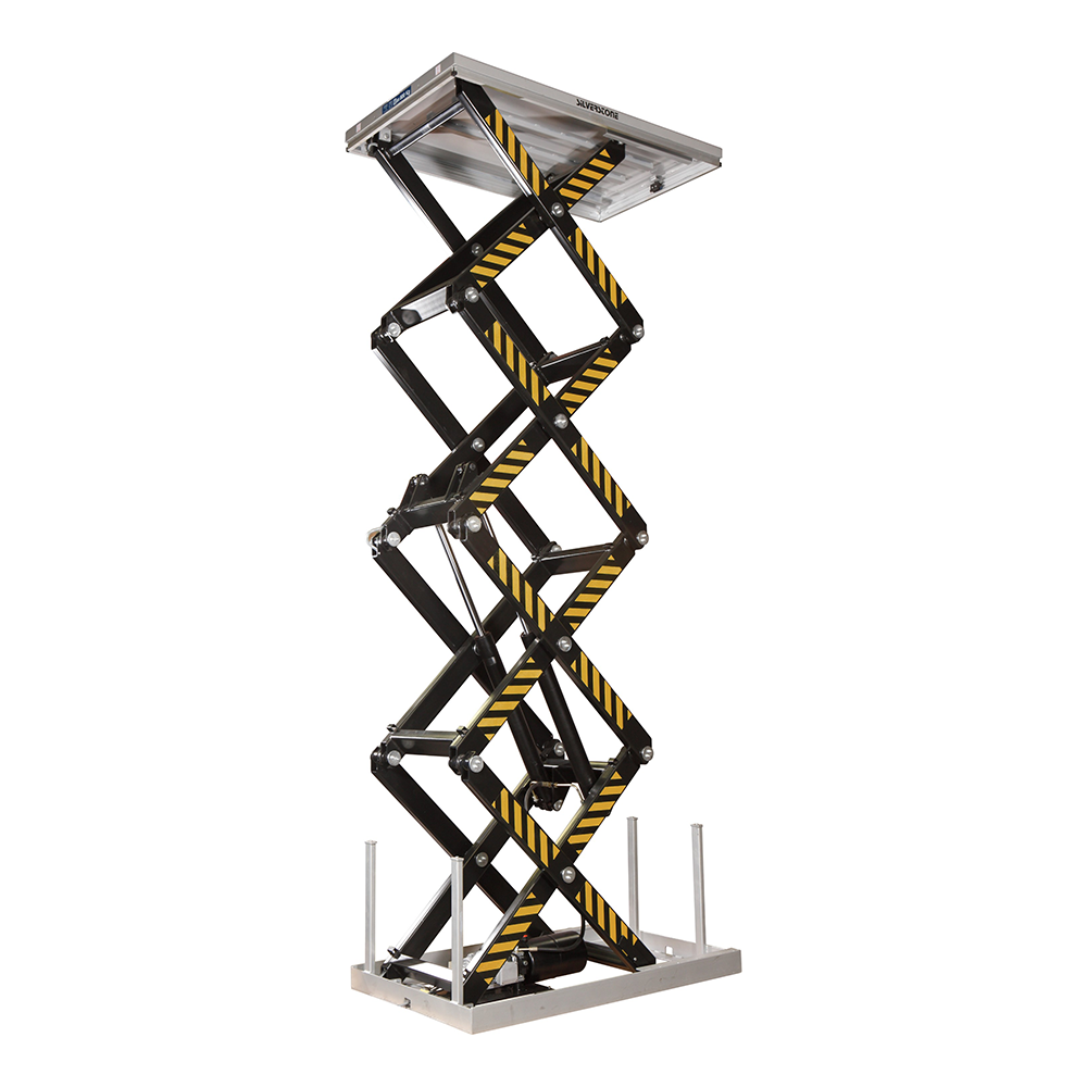 Table élévatrice électrique fixe Silverstone – Capacité 800 kg, hauteur de levage 4210 mm