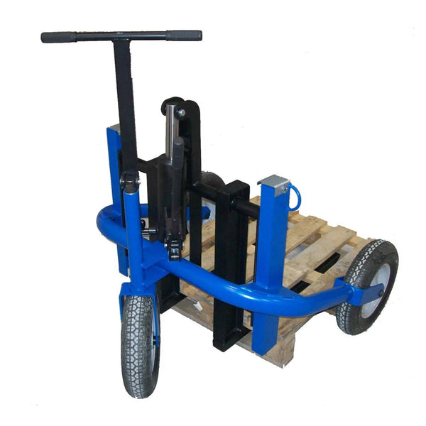 Transpalette tout-terrain M-500 – Capacité de 500 kg, fourche de 660 mm