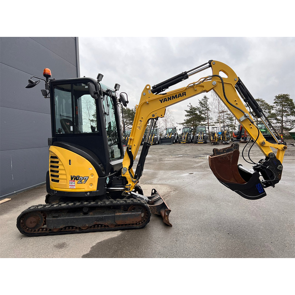 Mini-pelle Yanmar Vio27 – modèle 2018 avec équipements inclus