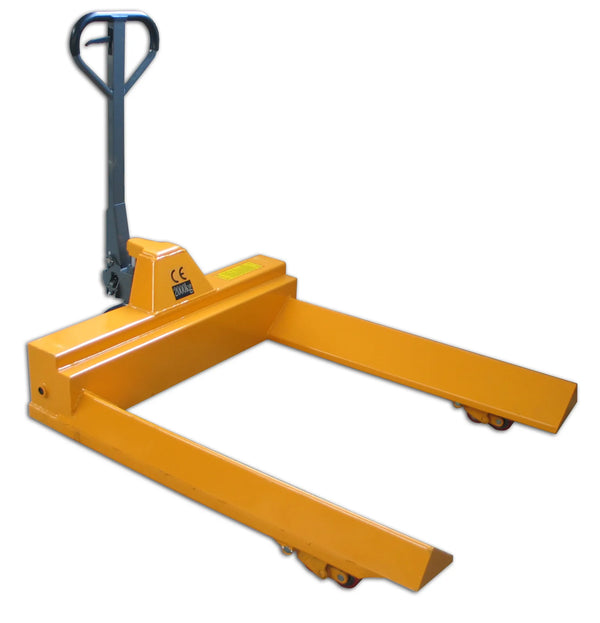 Transpalette pour rouleaux PHW 8/12 – Capacité de 2000 kg – Pour bobines de 800 à 1200 mm de diamètre