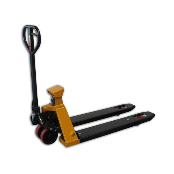 Transpalette peseur WHW 2000D avec imprimante – capacité jusqu’à 2000 kg