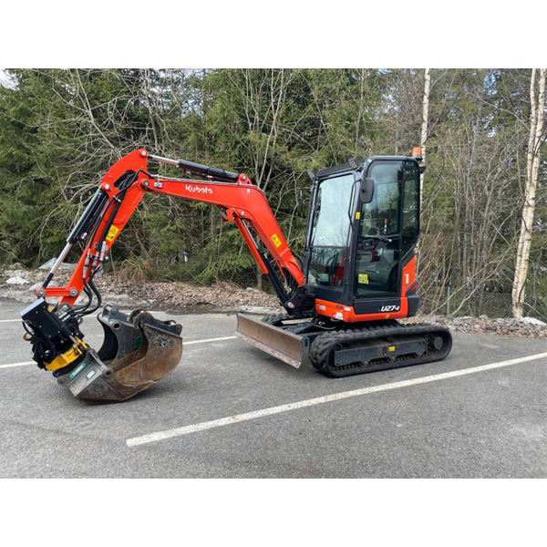 Mini-pelle Kubota U27-4 – Année 2022