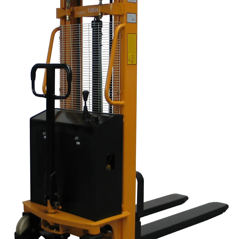 Gerbeur semi-électrique HSE 1500/2500 – Capacité 1500 kg, Hauteur de levée 2500 mm