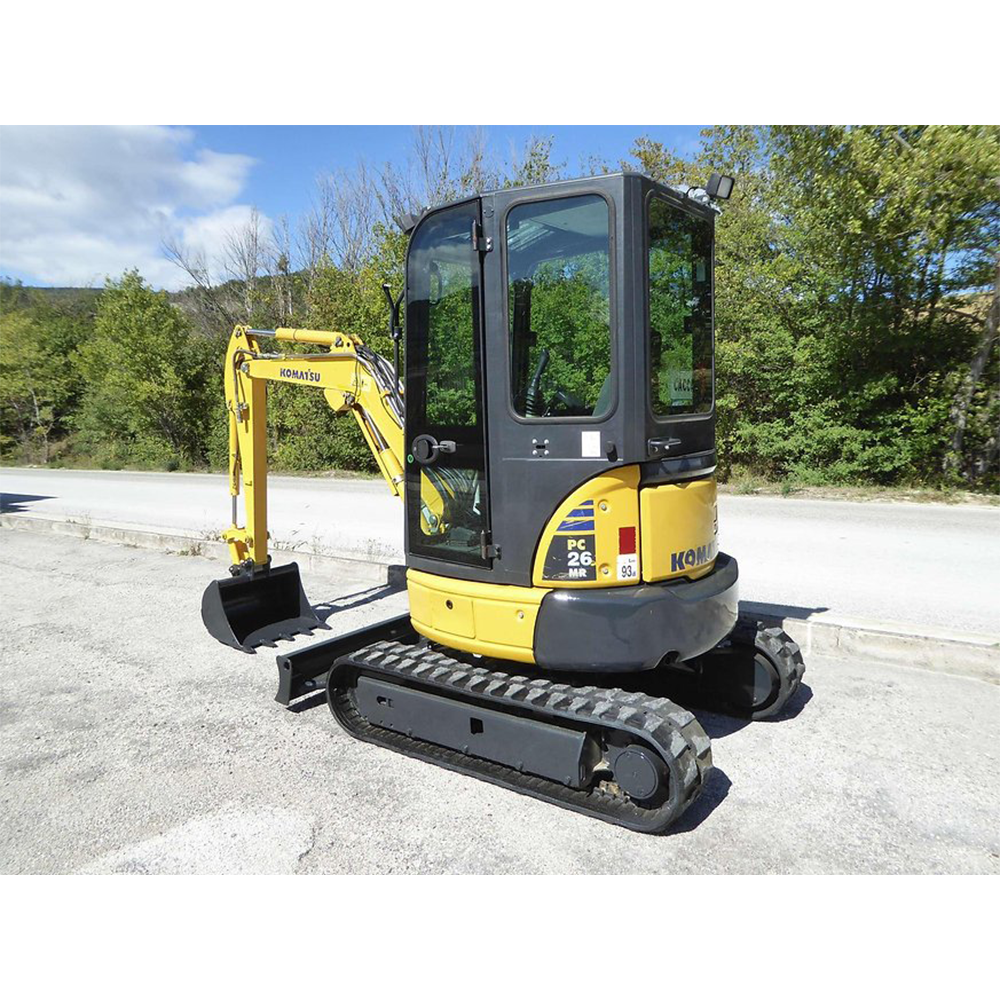 Mini pelle Komatsu PC26MR-3 – 2017