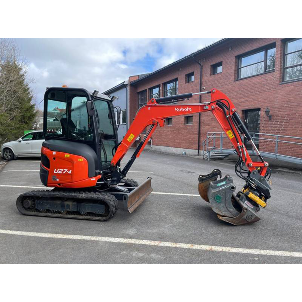 Mini-pelle Kubota U27-4 – Année 2022