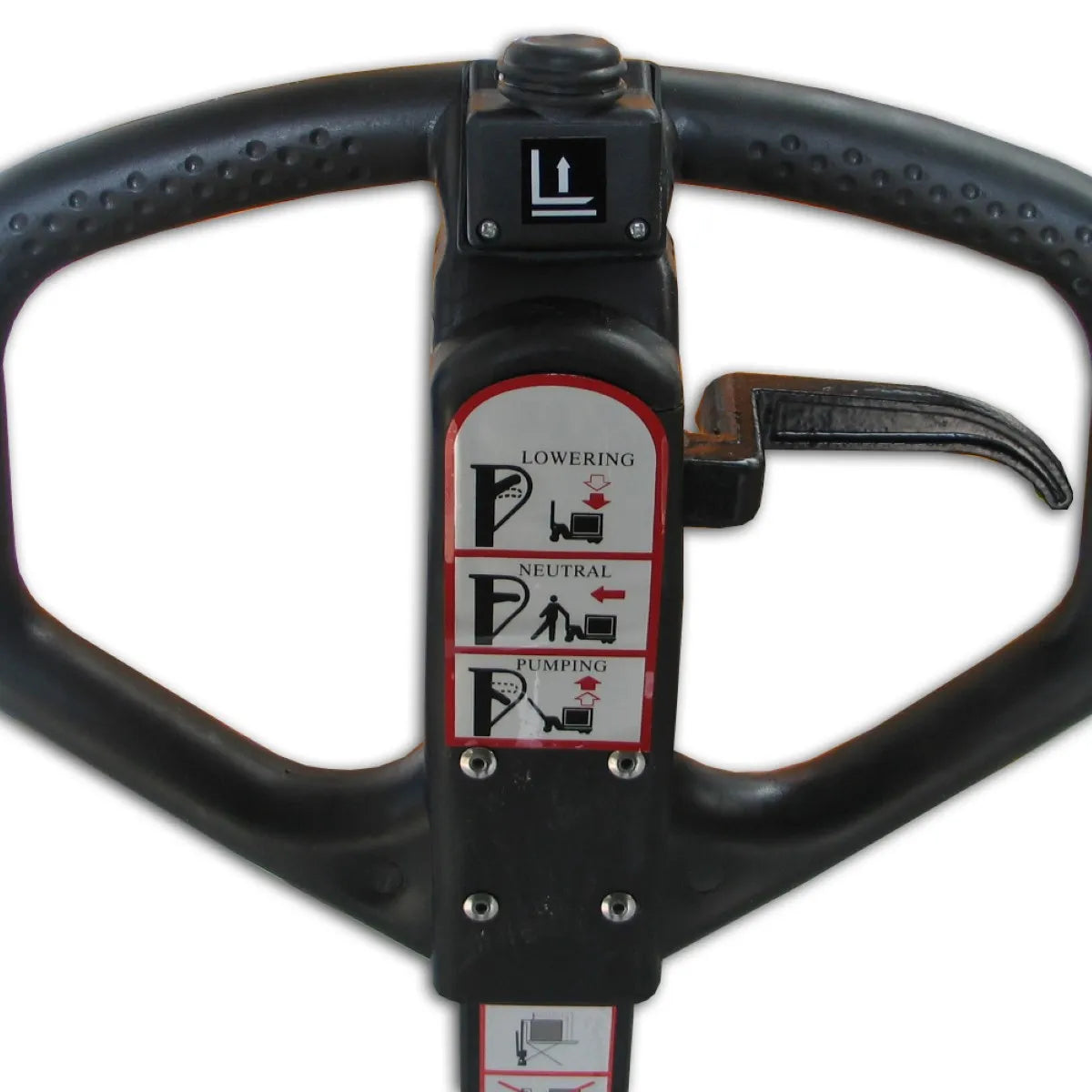 Le transpalette à ciseaux semi-électrique SHW 1000 E de la marque qteck