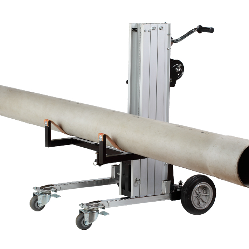 Monte-charge manuel BD1 – Capacité de 180 kg, hauteur de levage jusqu’à 3,03 m