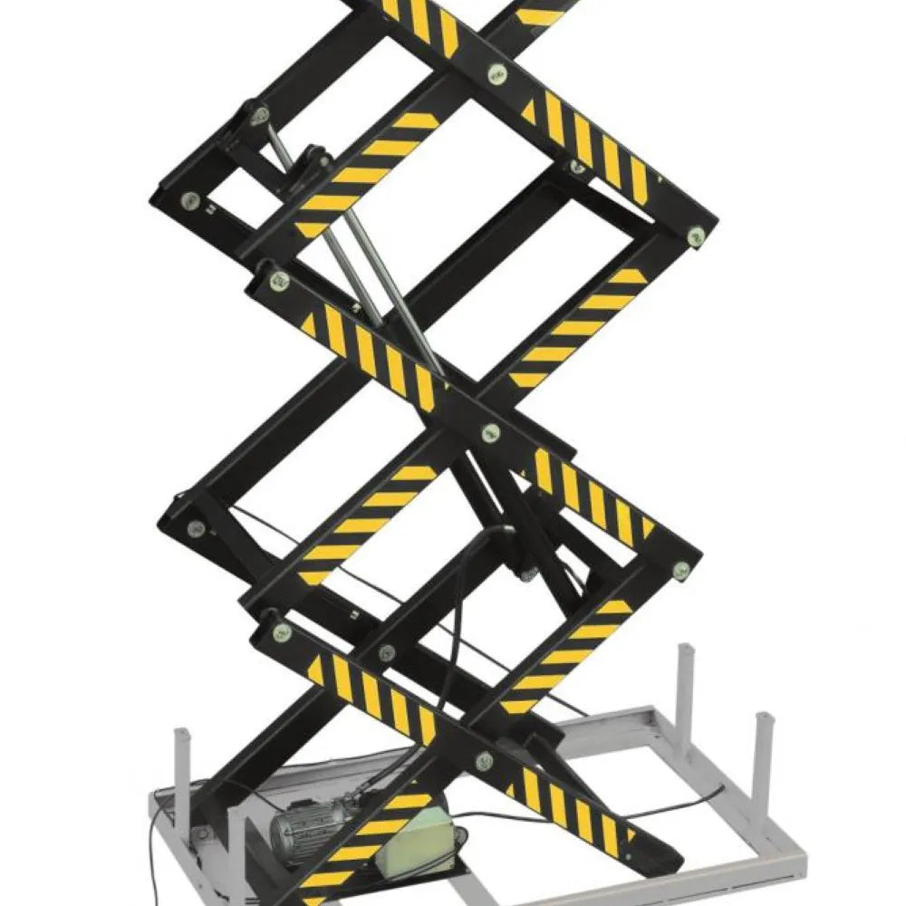 &nbsp;Table élévatrice à ciseaux stationnaire – Modèle HT1000 (Silverstone)