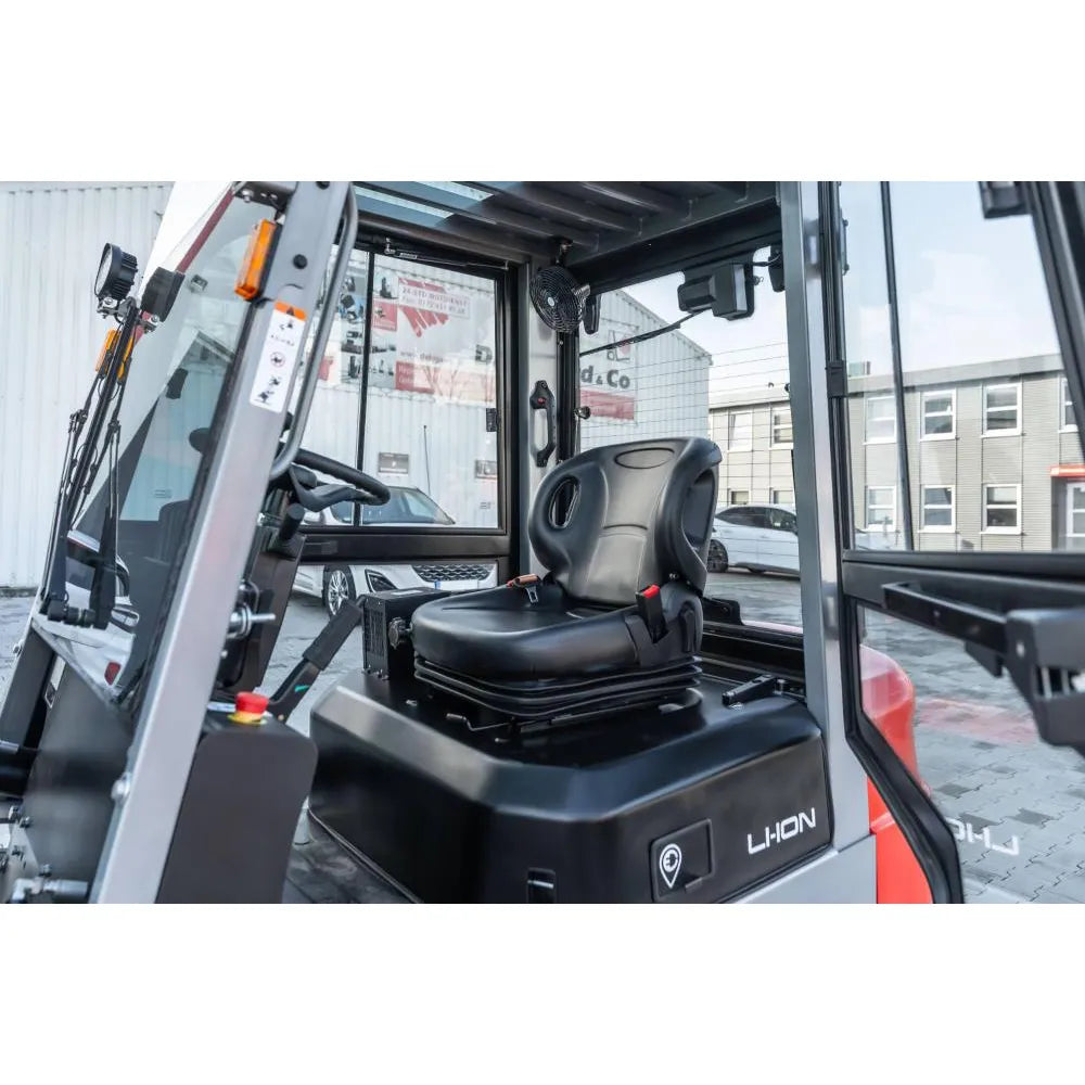Chariot élévateur électrique lithium-ion – Capacité jusqu'à 3500 kg – Hauteur de levage jusqu'à 4,8 m