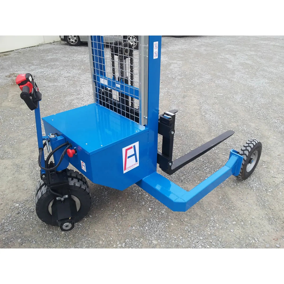 Gerbeur tout-terrain électrique ET1000 / ET1200 – Jusqu’à 3600 mm de hauteur de levage