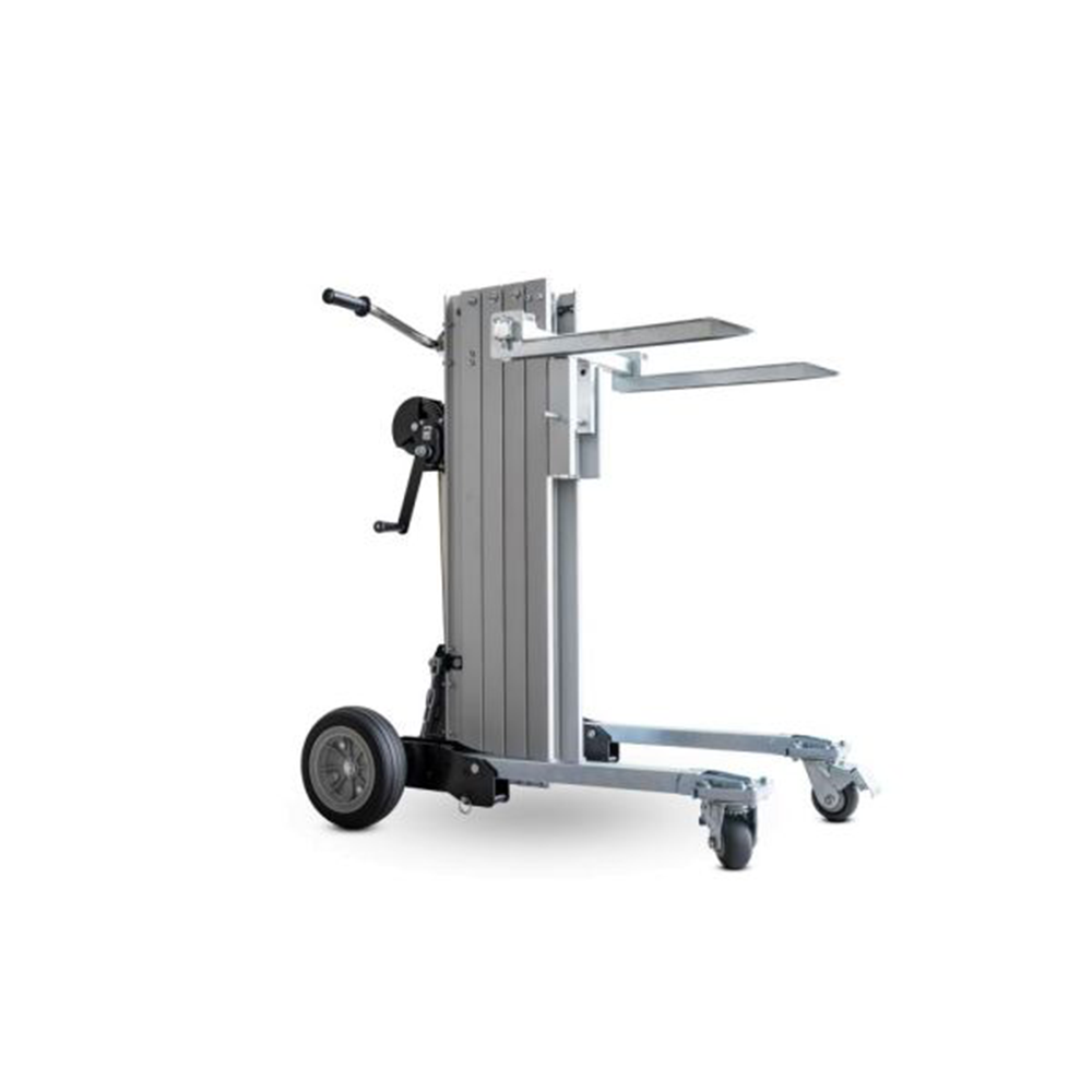 Monte-charge manuel BD1 – Capacité de 180 kg, hauteur de levage jusqu’à 3,03 m