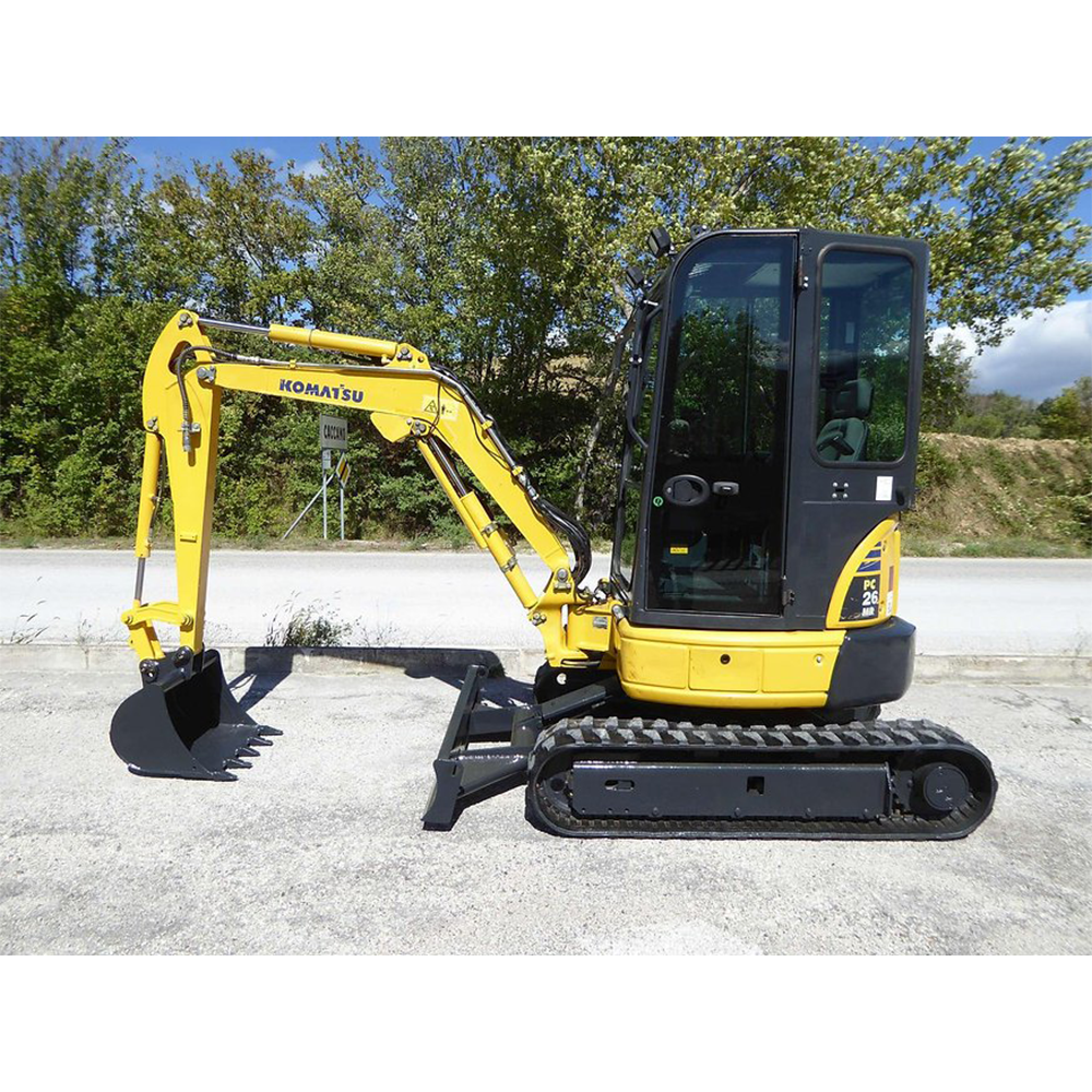 Mini pelle Komatsu PC26MR-3 – 2017