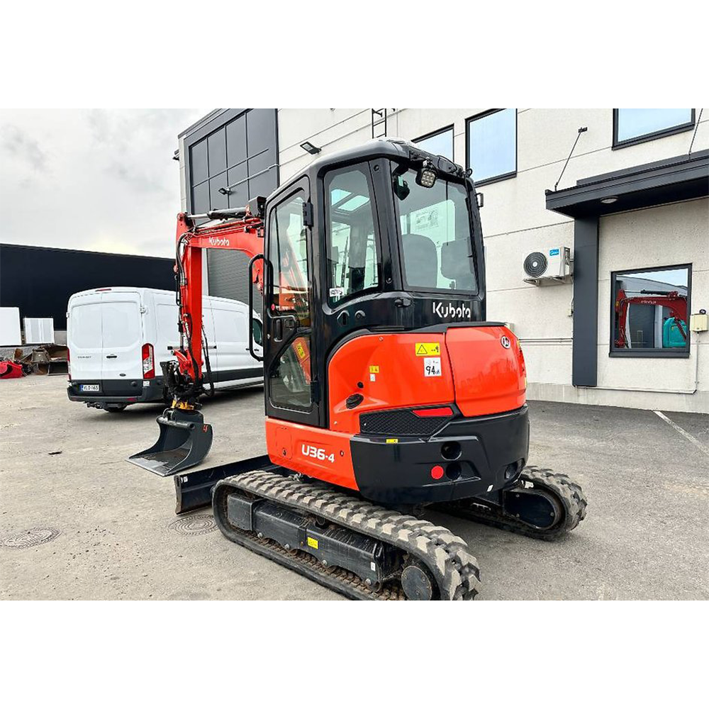 Mini-pelle KUBOTA U – Caractéristiques techniques