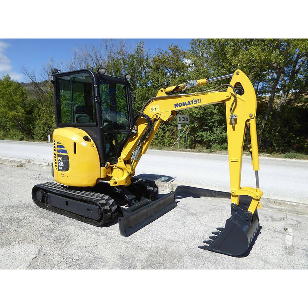 Mini pelle Komatsu PC26MR-3 – 2017