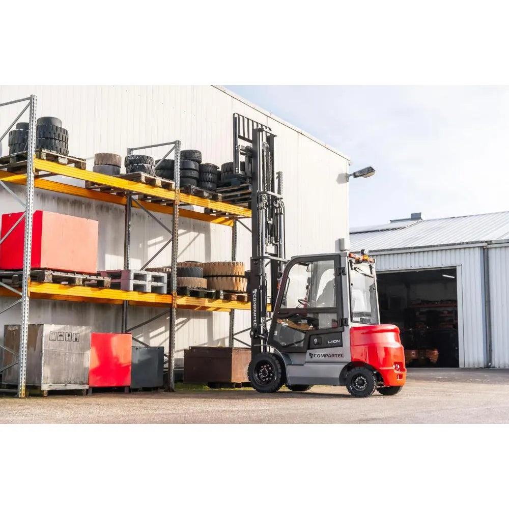 Chariot élévateur électrique lithium-ion – Capacité jusqu'à 3500 kg – Hauteur de levage jusqu'à 4,8 m
