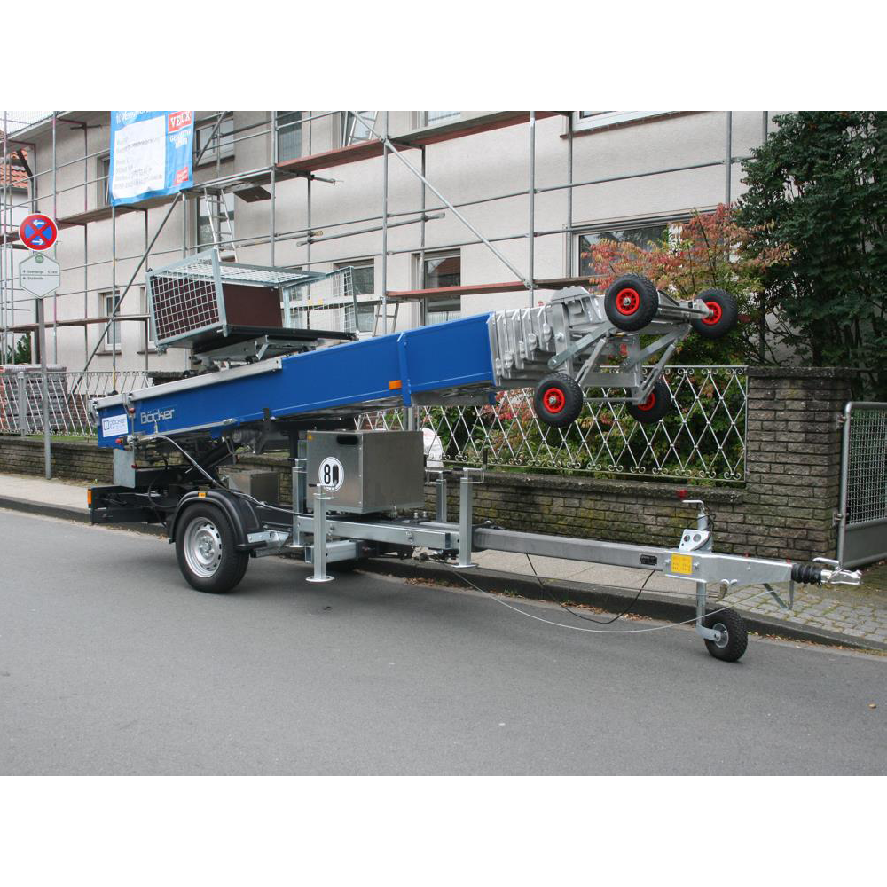 Ascenseur de chantier Böcker Junior HD24 K – Version solaire