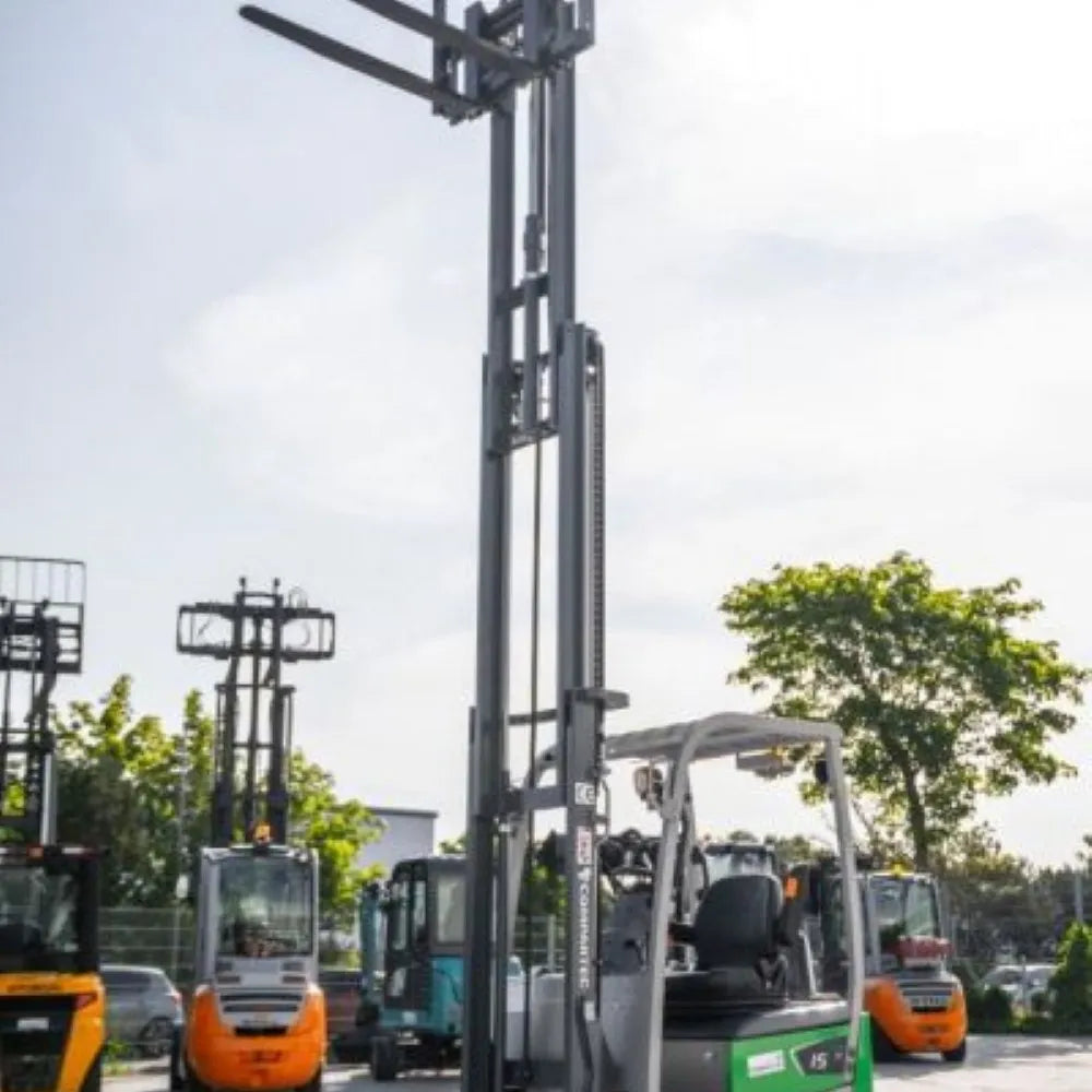 Chariot élévateur électrique GH15-E – 1500 kg, 4800 mm, batterie Lithium-Ion