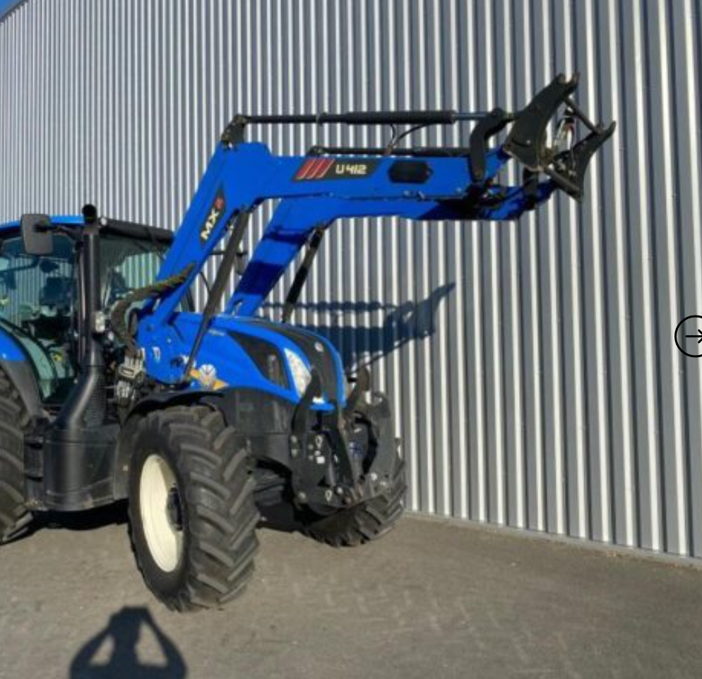 Équipement agricole New Holland T6.155 – 2017 – 125ch nominal – 4 736h