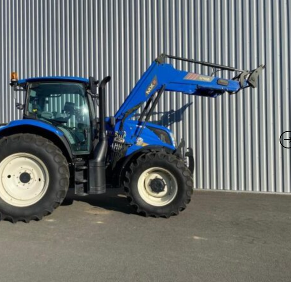 Équipement agricole New Holland T6.155 – 2017 – 125ch nominal – 4 736h